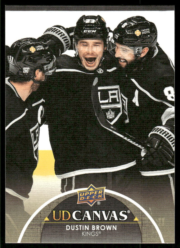 2021-22 Upper Deck Canvas #C37 Dustin Brown