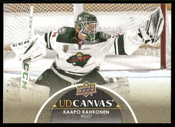 2021-22 Upper Deck Canvas #C41 Kaapo Kahkonen