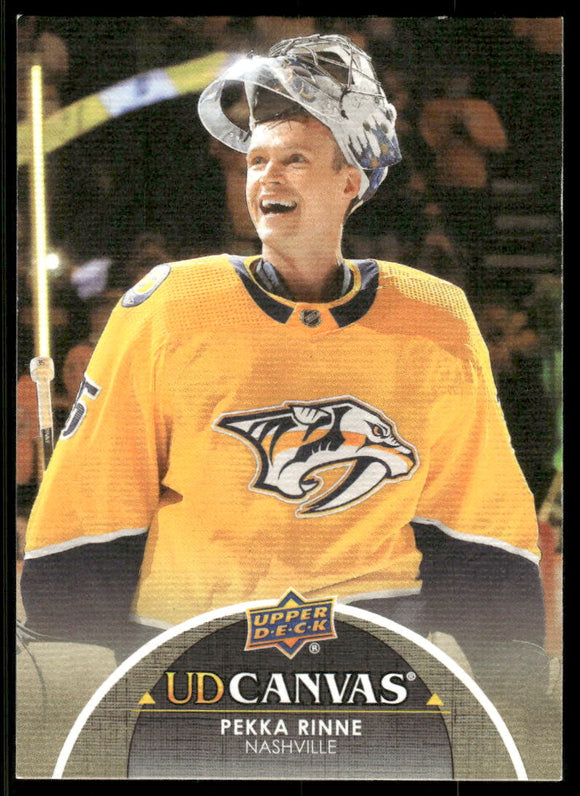 2021-22 Upper Deck Canvas #C48 Pekka Rinne