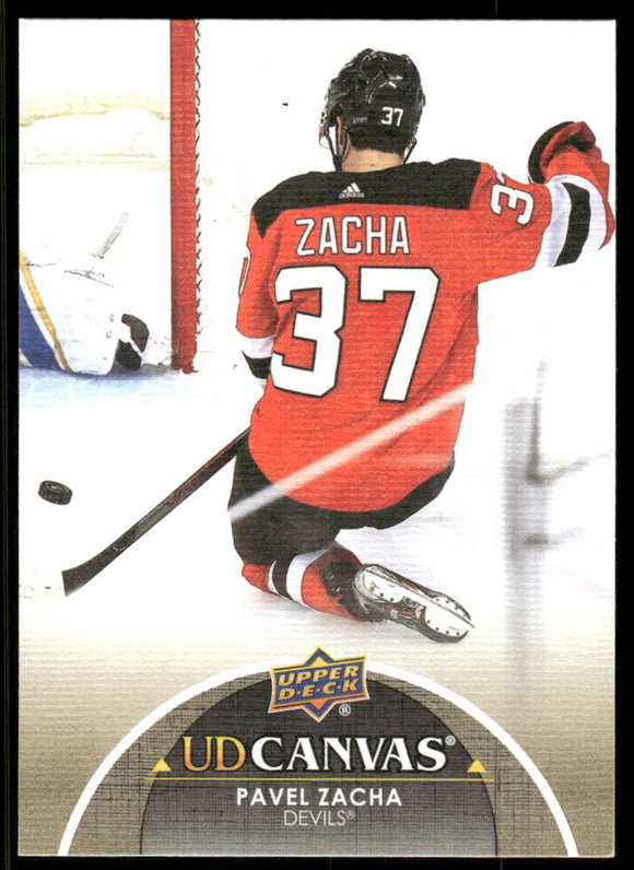 2021-22 Upper Deck Canvas #C50 Pavel Zacha