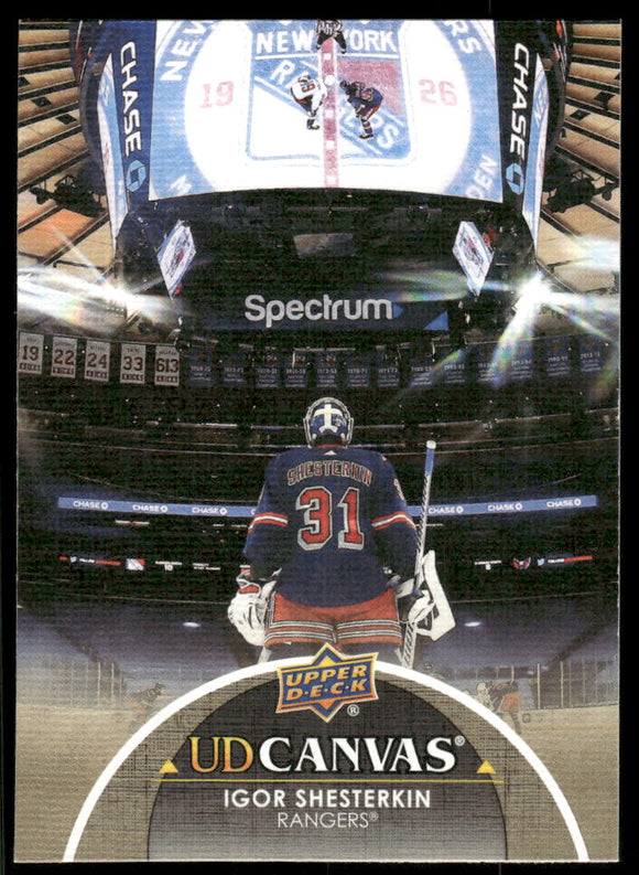 2021-22 Upper Deck Canvas #C55 Igor Shesterkin