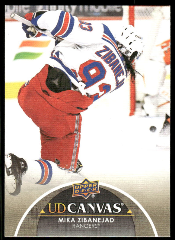 2021-22 Upper Deck Canvas #C56 Mika Zibanejad