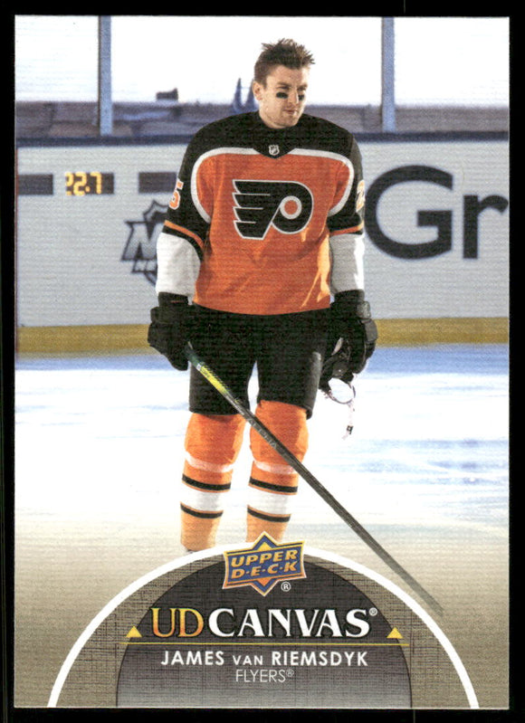 2021-22 Upper Deck Canvas #C62 James van Riemsdyk