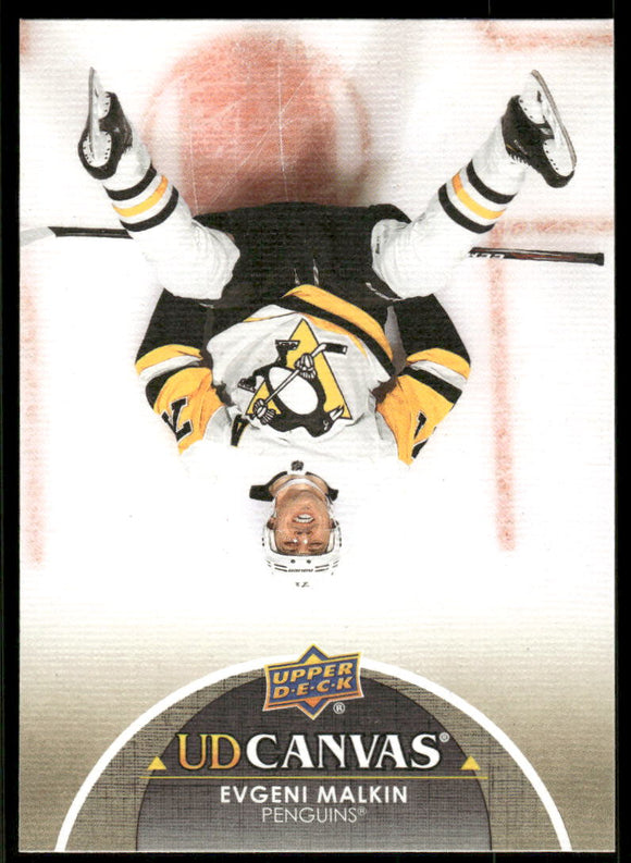 2021-22 Upper Deck Canvas #C64 Evgeni Malkin