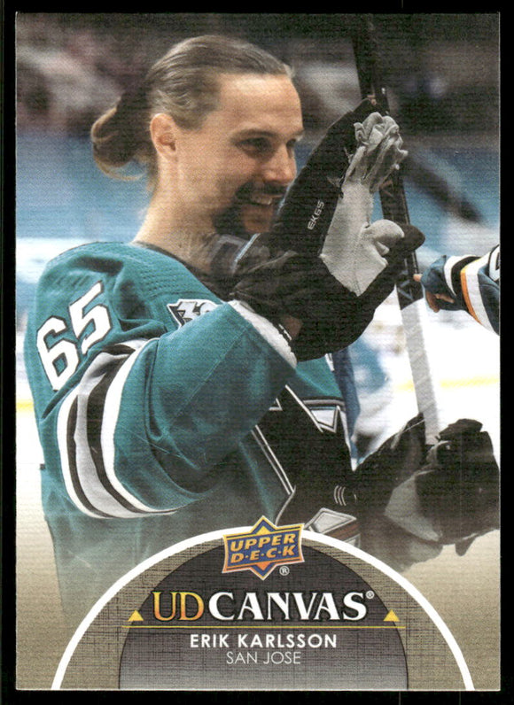 2021-22 Upper Deck Canvas #C68 Erik Karlsson