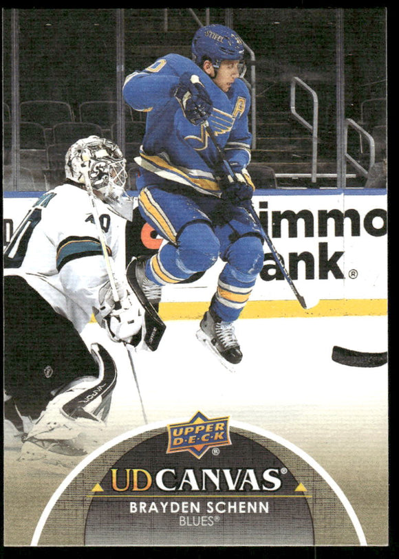 2021-22 Upper Deck Canvas #C71 Brayden Schenn