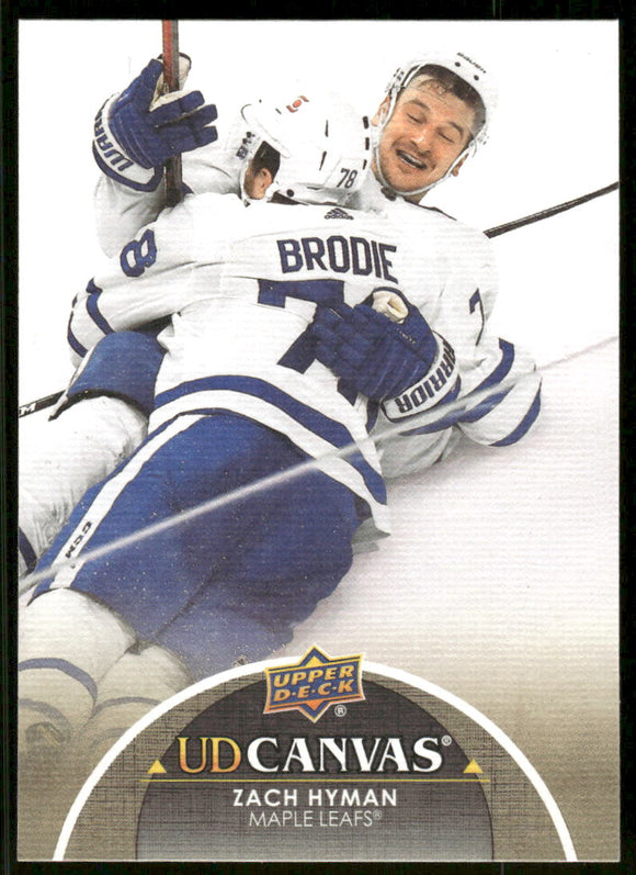 2021-22 Upper Deck Canvas #C75 Zach Hyman