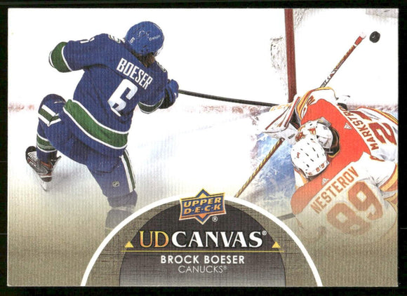 2021-22 Upper Deck Canvas #C78 Brock Boeser