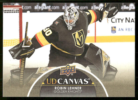 2021-22 Upper Deck Canvas #C81 Robin Lehner