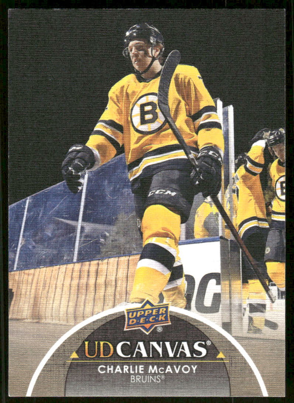 2021-22 Upper Deck Canvas #C127 Charlie McAvoy
