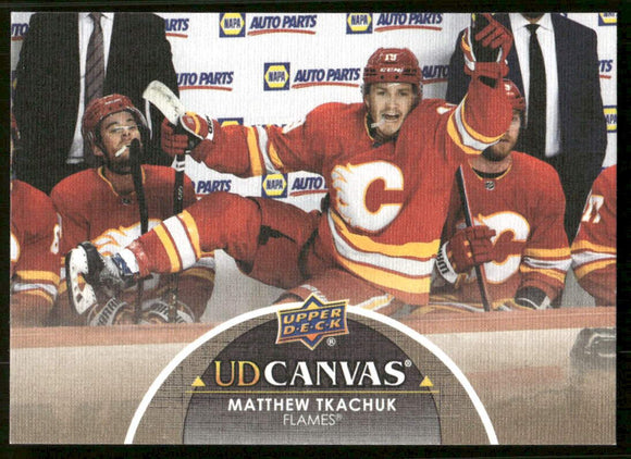 2021-22 Upper Deck Canvas #C133 Matthew Tkachuk