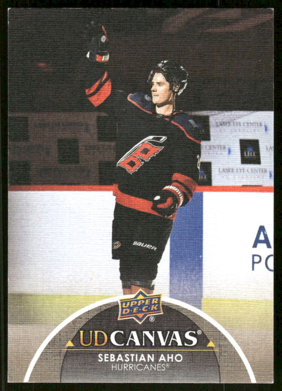2021-22 Upper Deck Canvas #C134 Sebastian Aho