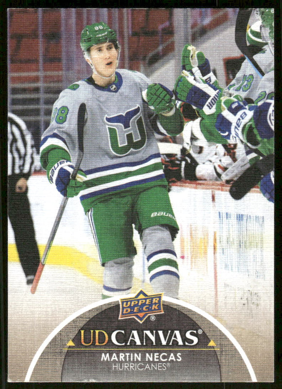 2021-22 Upper Deck Canvas #C135 Martin Necas
