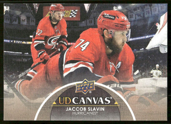 2021-22 Upper Deck Canvas #C136 Jaccob Slavin