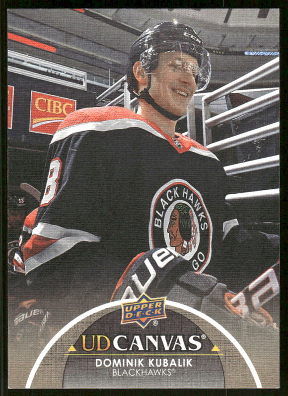 2021-22 Upper Deck Canvas #C138 Dominik Kubalik