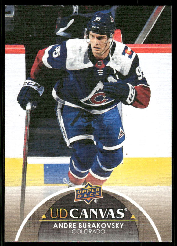 2021-22 Upper Deck Canvas #C140 Andre Burakovsky