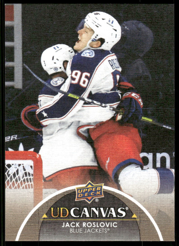2021-22 Upper Deck Canvas #C144 Jack Roslovic