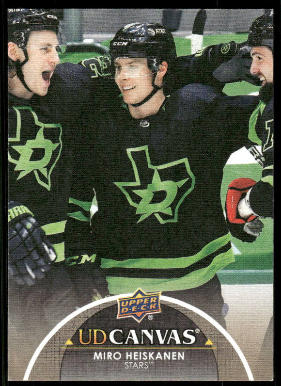 2021-22 Upper Deck Canvas #C146 Miro Heiskanen