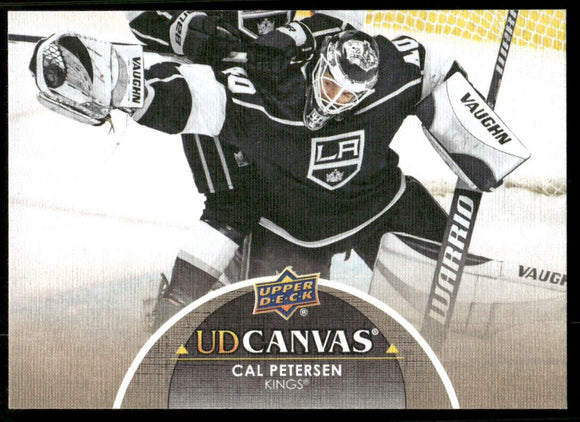 2021-22 Upper Deck Canvas #C158 Cal Petersen