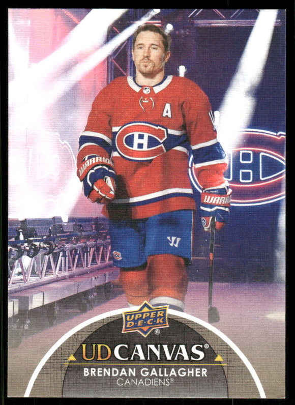 2021-22 Upper Deck Canvas #C162 Brendan Gallagher