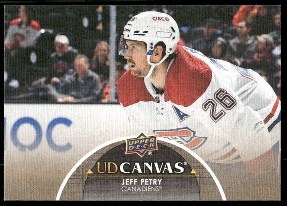 2021-22 Upper Deck Canvas #C163 Jeff Petry