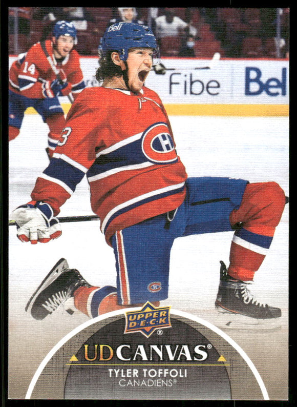2021-22 Upper Deck Canvas #C164 Tyler Toffoli