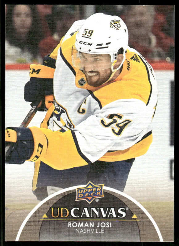 2021-22 Upper Deck Canvas #C165 Roman Josi