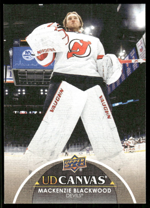 2021-22 Upper Deck Canvas #C167 Mackenzie Blackwood