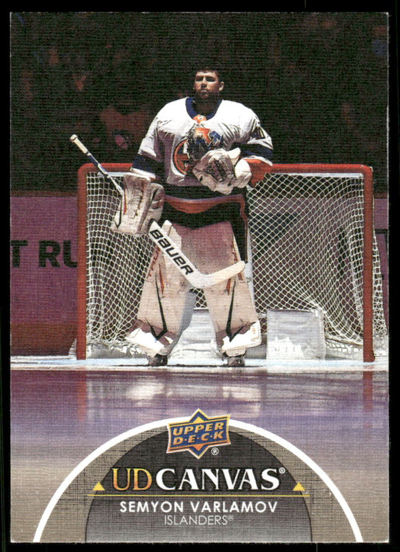 2021-22 Upper Deck Canvas #C172 Semyon Varlamov
