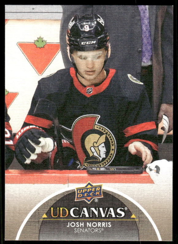 2021-22 Upper Deck Canvas #C176 Josh Norris