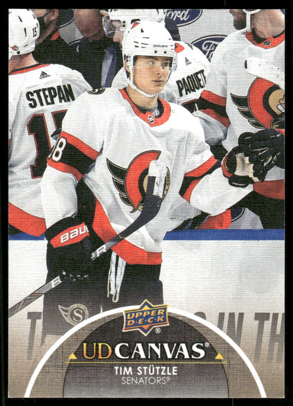 2021-22 Upper Deck Canvas #C177 Tim Stutzle