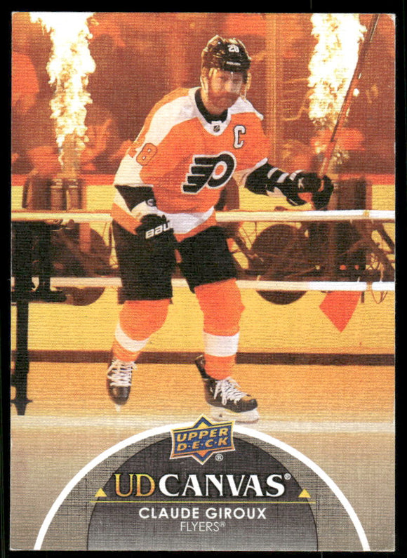 2021-22 Upper Deck Canvas #C179 Claude Giroux