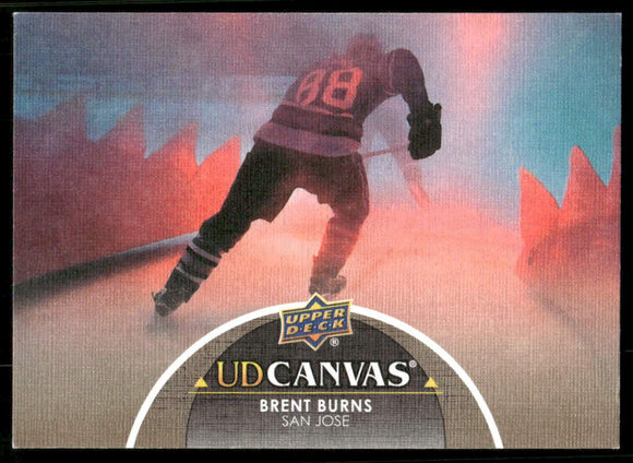 2021-22 Upper Deck Canvas #C184 Brent Burns