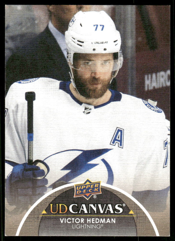 2021-22 Upper Deck Canvas #C192 Victor Hedman