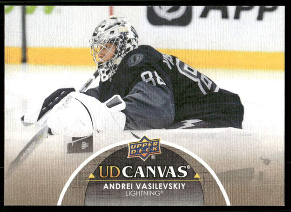 2021-22 Upper Deck Canvas #C194 Andrei Vasilevskiy