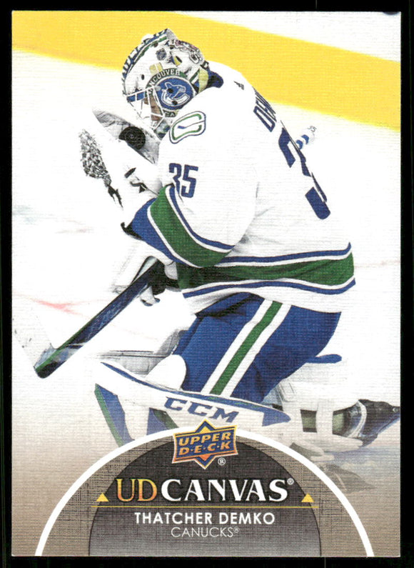 2021-22 Upper Deck Canvas #C198 Thatcher Demko