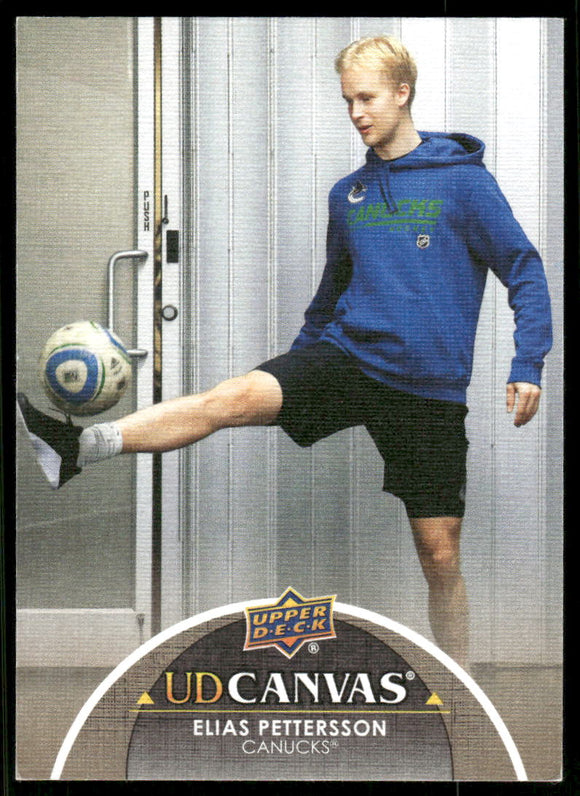 2021-22 Upper Deck Canvas #C200 Elias Pettersson