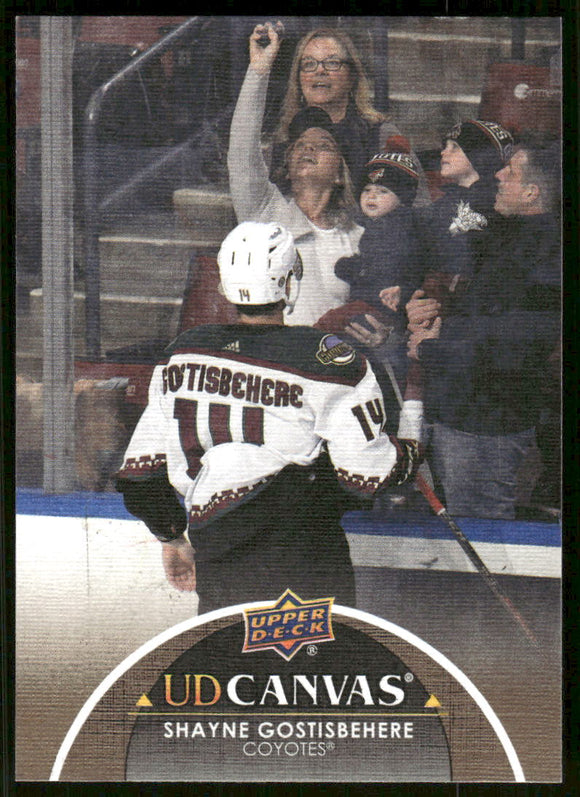 2021-22 Upper Deck Canvas #C274 Shayne Gostisbehere