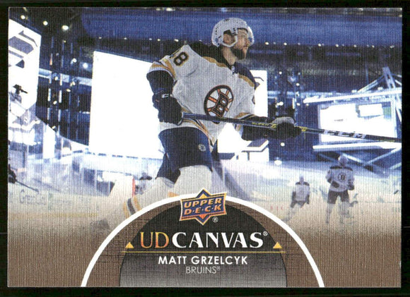 2021-22 Upper Deck Canvas #C276 Matt Grzelcyk