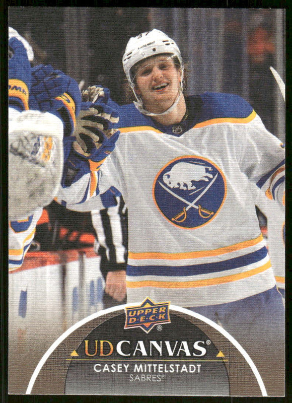 2021-22 Upper Deck Canvas #C278 Casey Mittelstadt