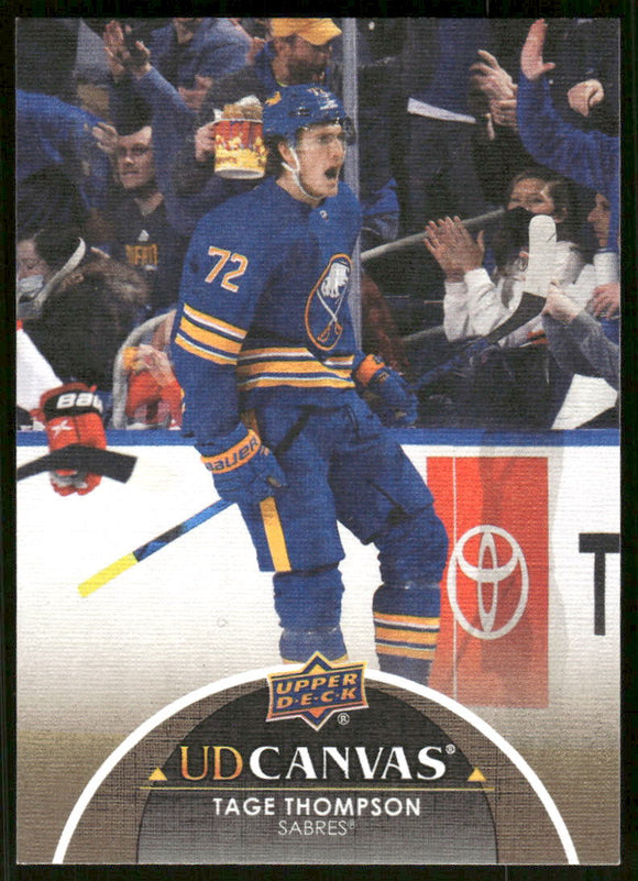 2021-22 Upper Deck Canvas #C280 Tage Thompson