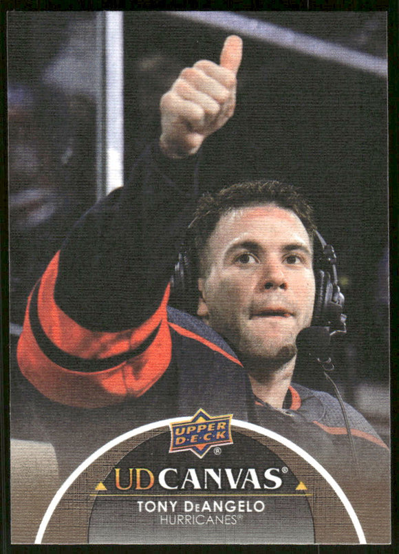 2021-22 Upper Deck Canvas #C285 Tony DeAngelo