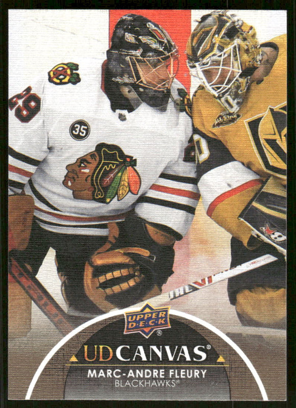 2021-22 Upper Deck Canvas #C287 Marc-Andre Fleury