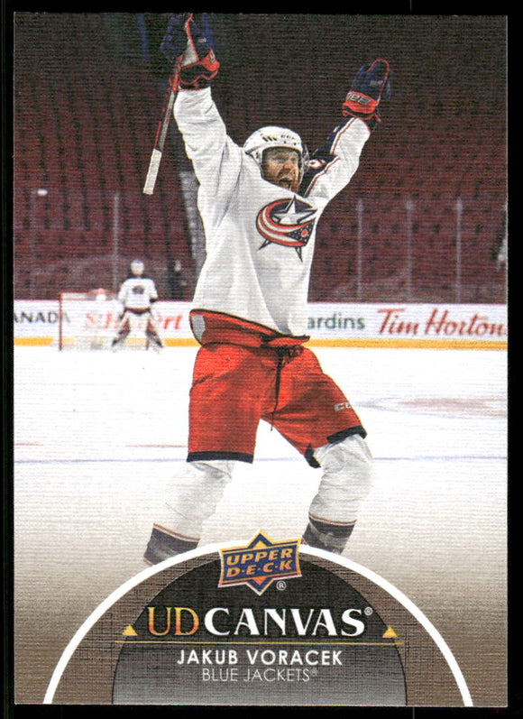2021-22 Upper Deck Canvas #C294 Jakub Voracek