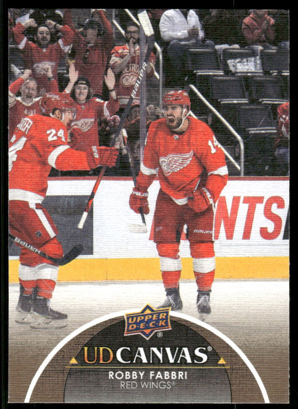 2021-22 Upper Deck Canvas #C297 Robby Fabbri