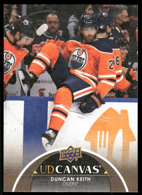 2021-22 Upper Deck Canvas #C302 Duncan Keith