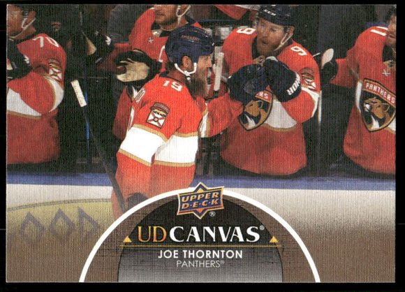 2021-22 Upper Deck Canvas #C305 Joe Thornton