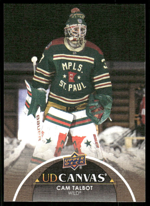 2021-22 Upper Deck Canvas #C310 Cam Talbot