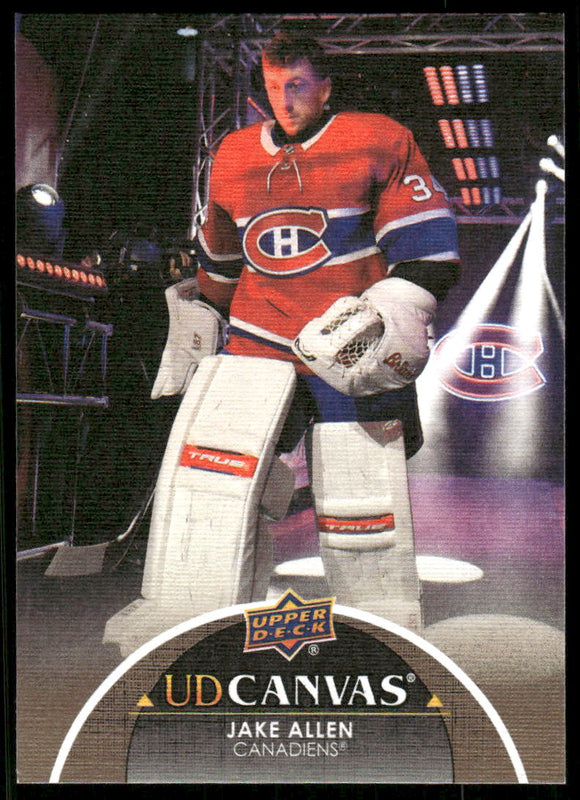 2021-22 Upper Deck Canvas #C311 Jake Allen