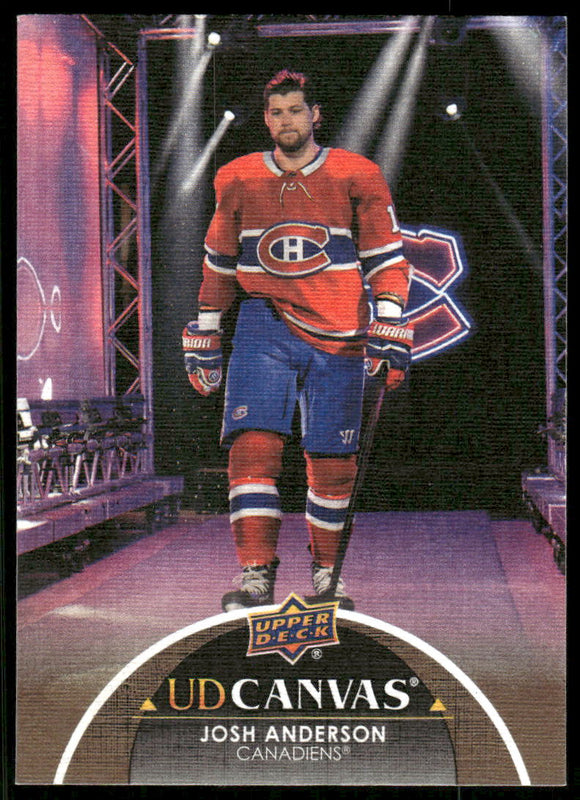 2021-22 Upper Deck Canvas #C312 Josh Anderson